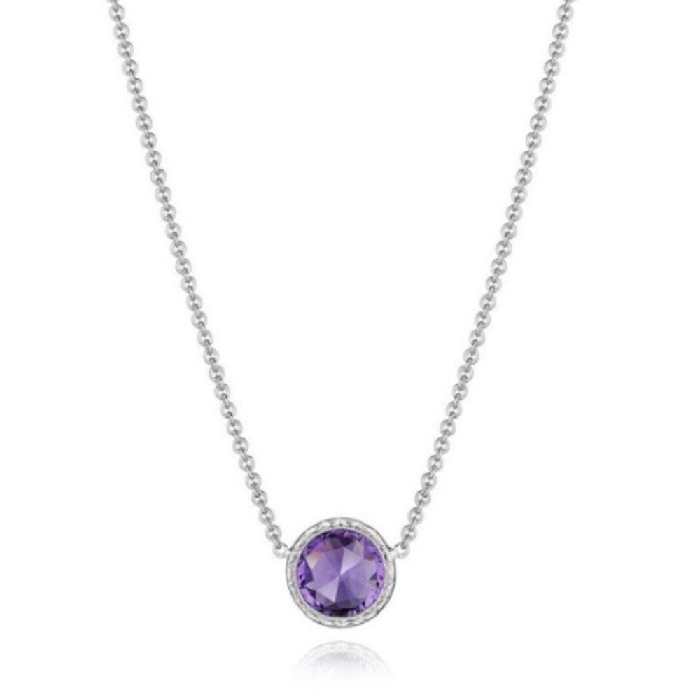 TACORI
Lilac Blossoms Amethyst Floating Bezel Pendant Necklace